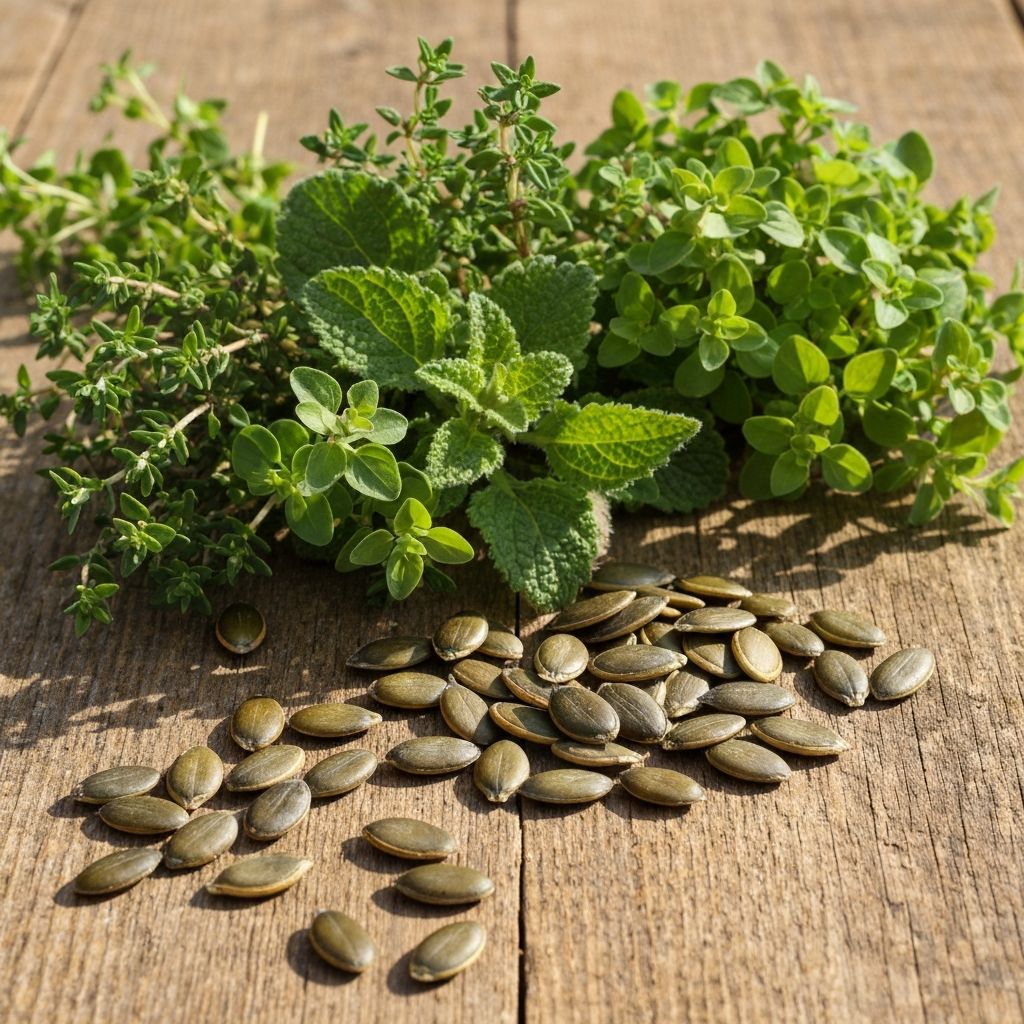 Zinc-rich plant sources